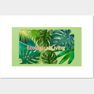 Eco-local living,palm tree,summer,summertime,summer season Posters and Art